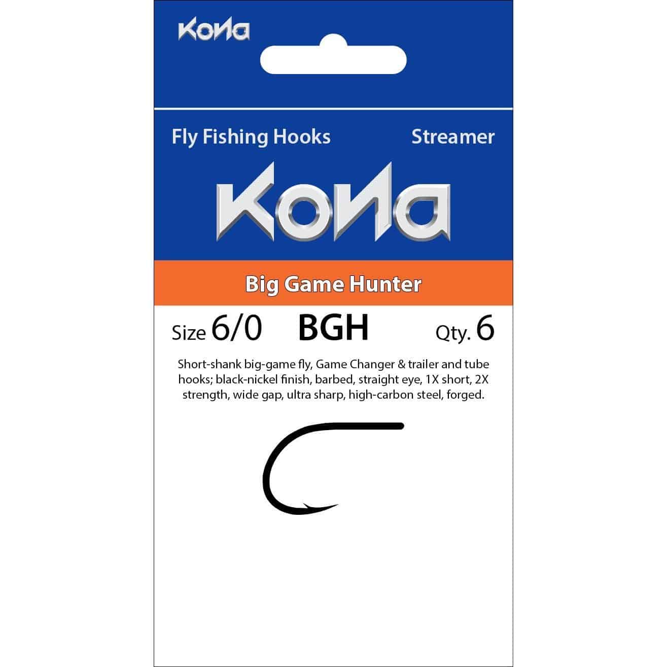 Kona Big Game Hunter BGH Hook – Chinook Wind Outfitters