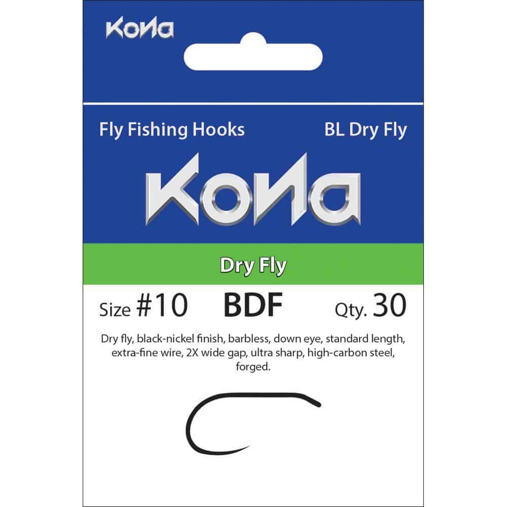 Kona Dry Fly Hook - Chinook Wind Outfitters