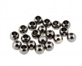 Black Nickel Brass Beads