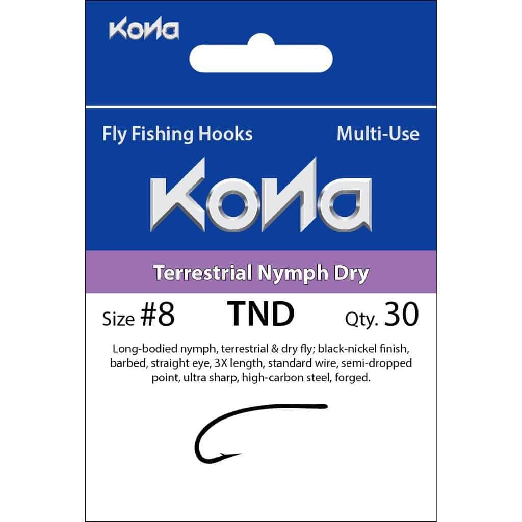 Kona Terrestrial Nymph Dry TND Hook - Chinook Wind Outfitters