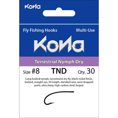 Kona Terrestrial Nymph Dry TND Hook - Chinook Wind Outfitters