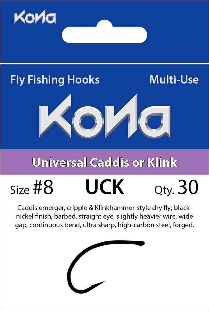 Kona Universal Caddis or Klink Hook
