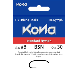 Kona Standard Nymph BSN Hook - Chinook Wind Outfitters