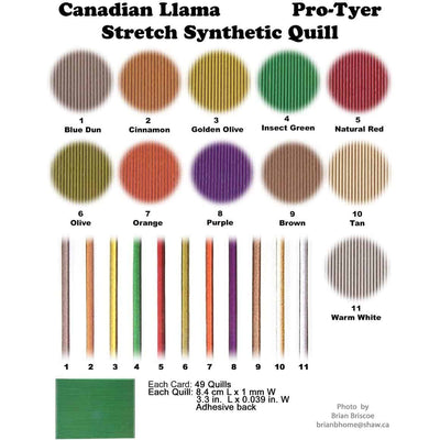Pro Tyer Stretch Synthetic Quill