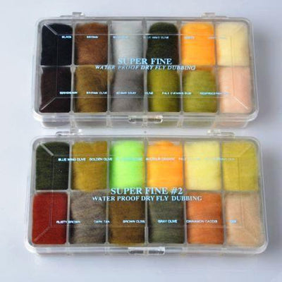 Superfine Dry Fly Dubbing Dispensers